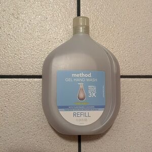 Method gel hand wash refill 1 liter (34 oz.) “Sweet Water”